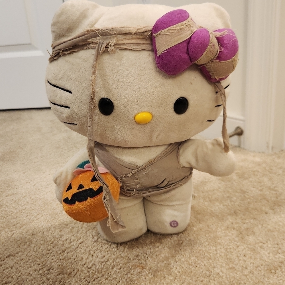 Hello Kitty Halloween Plush Animated Mummy Side‎ Stepper #AA